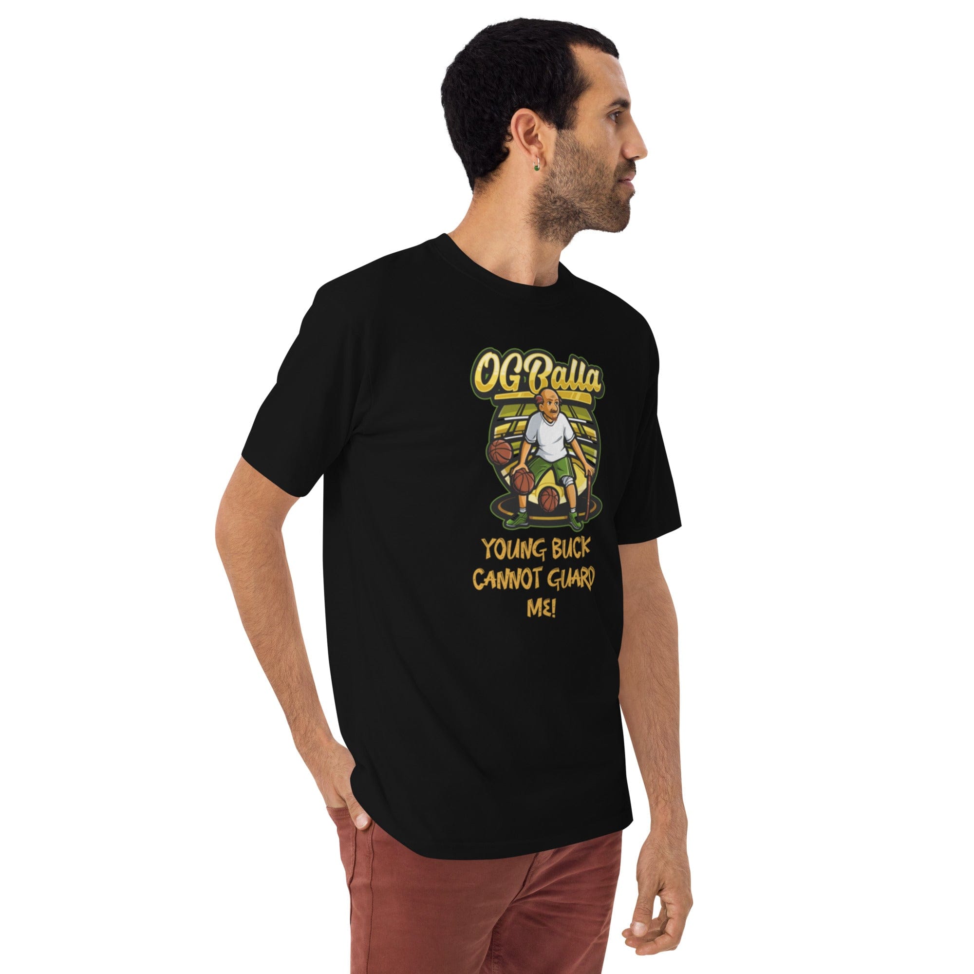 OGBALLA Young Buck Cannot Guard Me Men’s premium heavyweight tee - OGBALLA.com