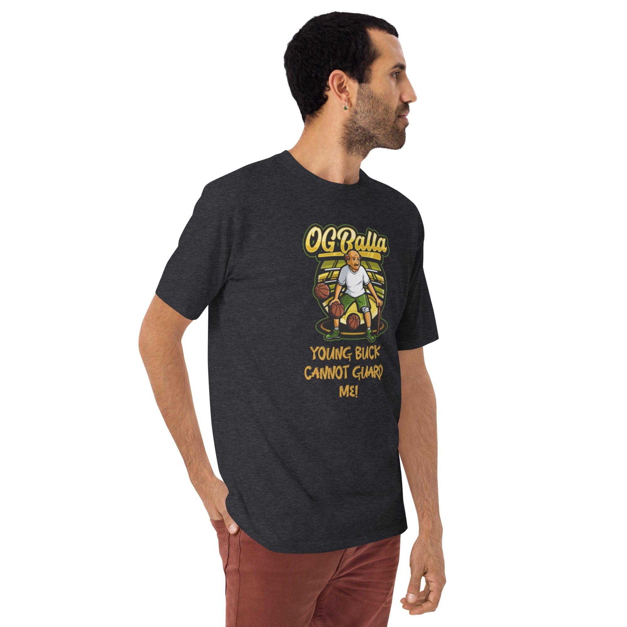 OGBALLA Young Buck Cannot Guard Me Men’s premium heavyweight tee - OGBALLA.com