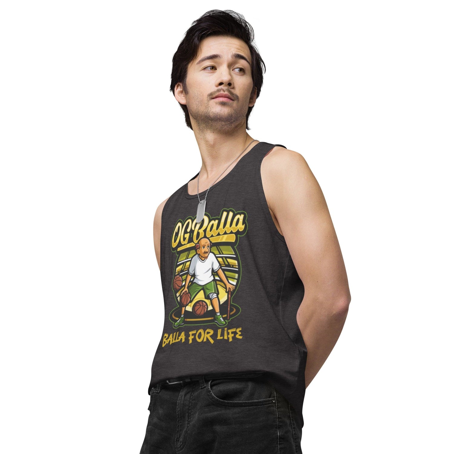 OGBALLA Balla For Life Men’s premium tank top - OGBALLA.com