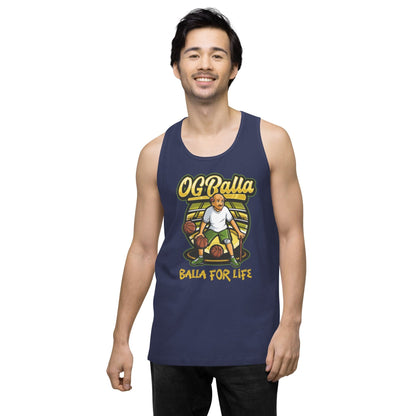 OGBALLA Balla For Life Men’s premium tank top - OGBALLA.com