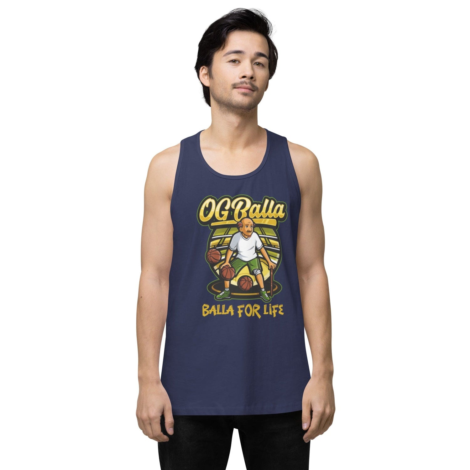 OGBALLA Balla For Life Men’s premium tank top - OGBALLA.com