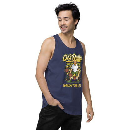 OGBALLA Balla For Life Men’s premium tank top - OGBALLA.com