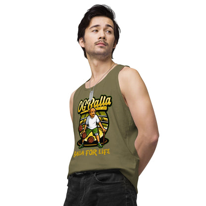 OGBALLA Balla For Life Men’s premium tank top - OGBALLA.com