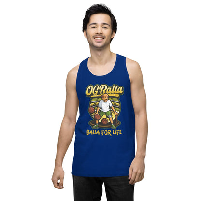 OGBALLA Balla For Life Men’s premium tank top - OGBALLA.com