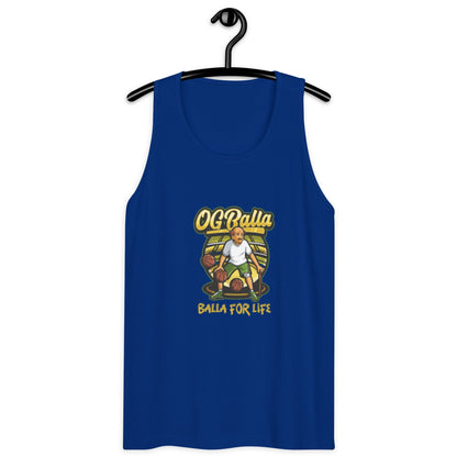 OGBALLA Balla For Life Men’s premium tank top - OGBALLA.com