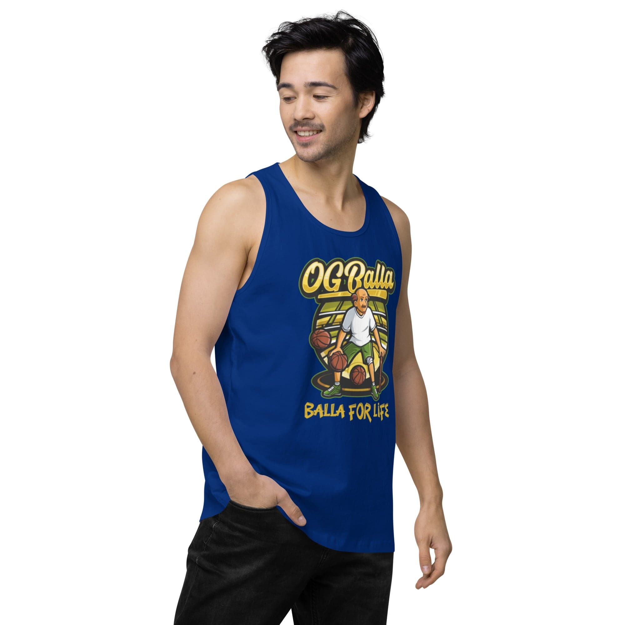 OGBALLA Balla For Life Men’s premium tank top - OGBALLA.com