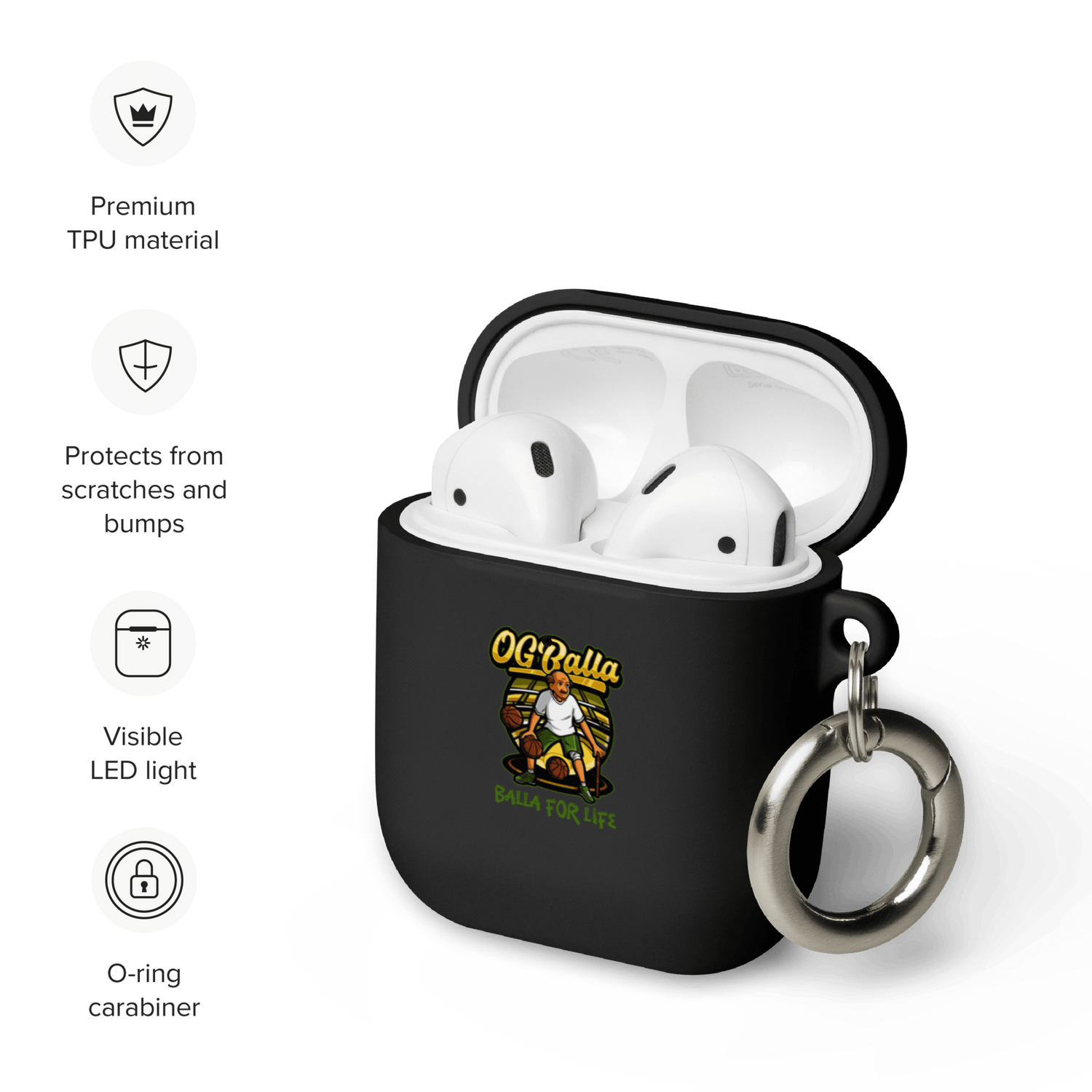 OGBALLA Rubber Case for AirPods® - OGBALLA.com