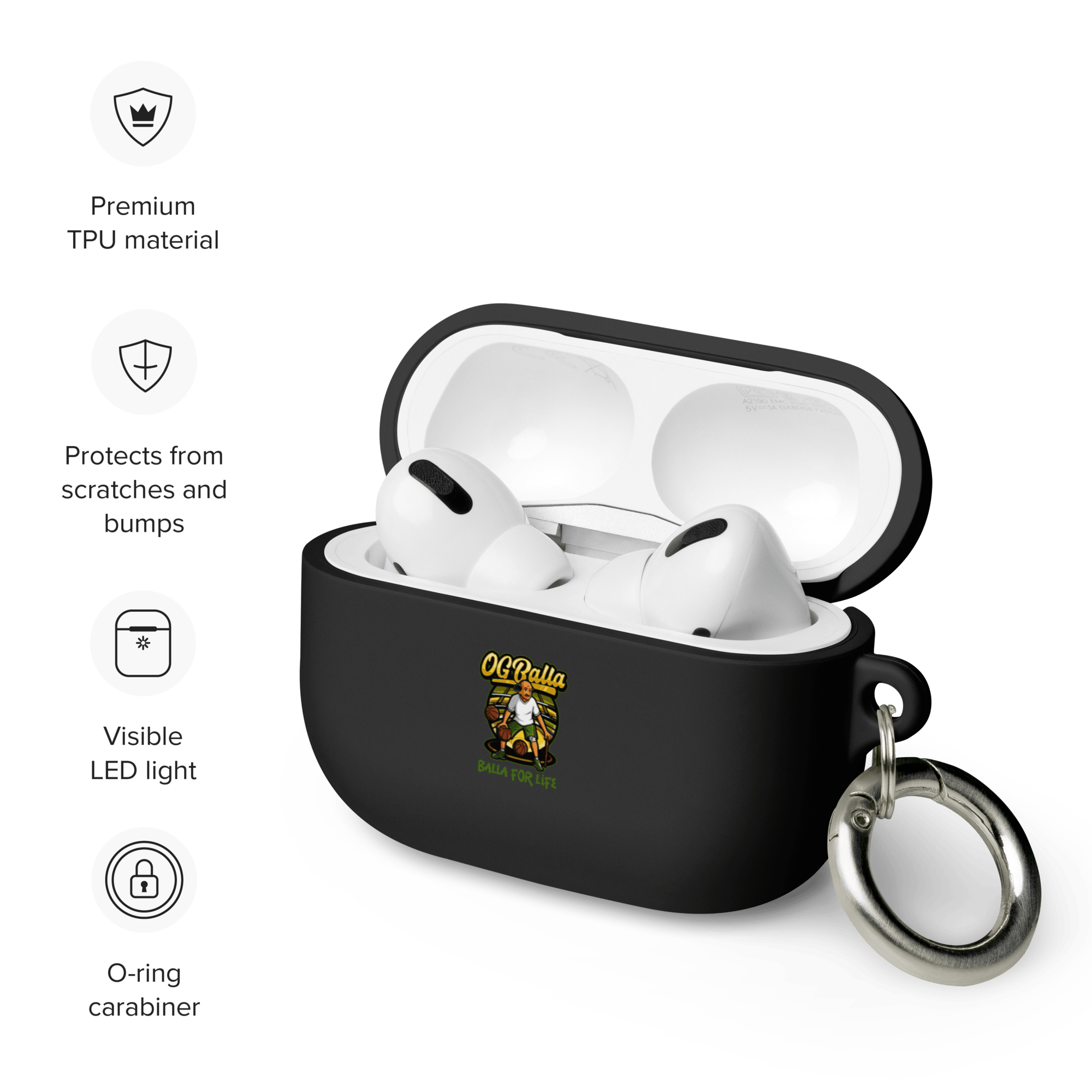 OGBALLA Rubber Case for AirPods® - OGBALLA.com