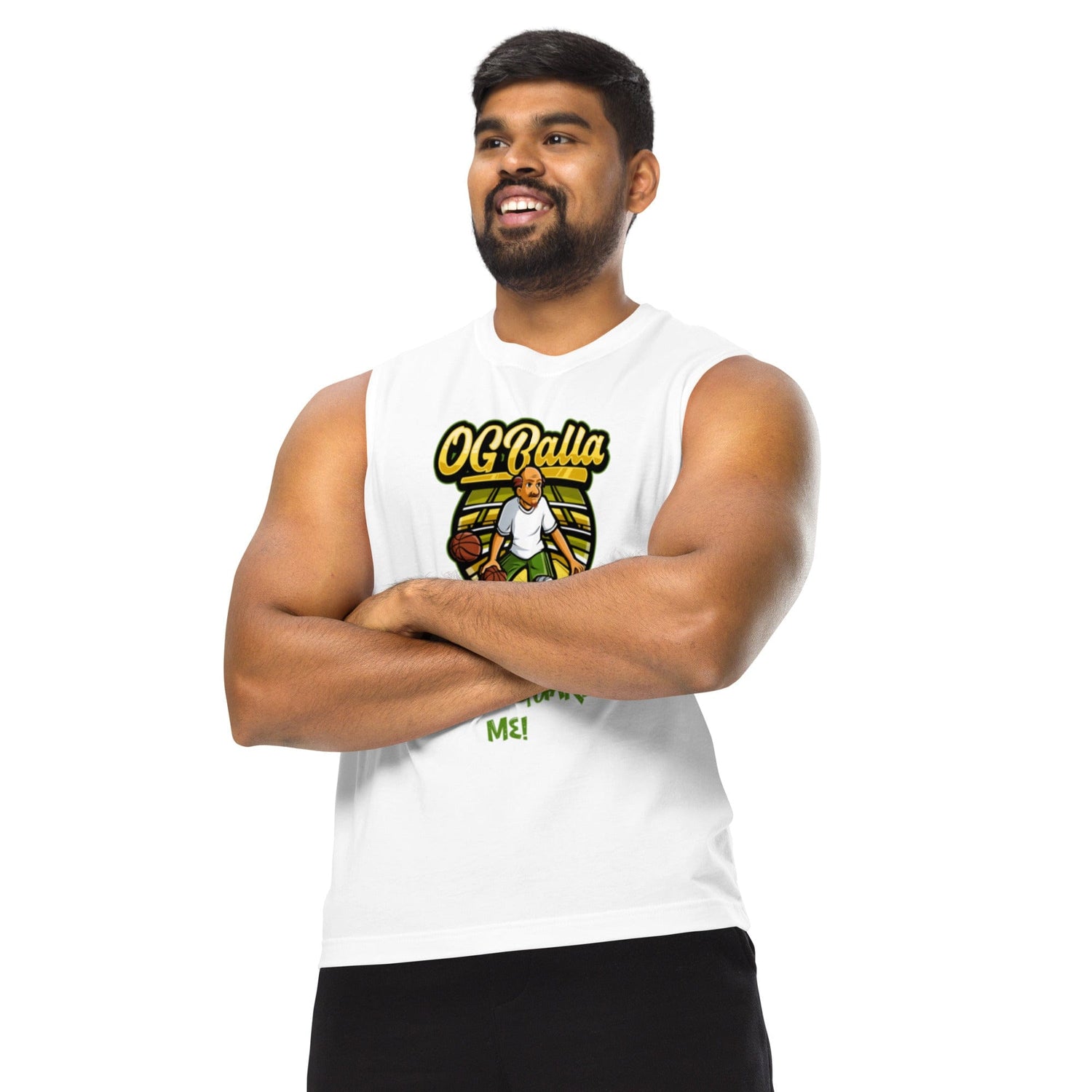 OGBALLA Young Buck Cannot Guard Me Muscle Shirt - OGBALLA.com