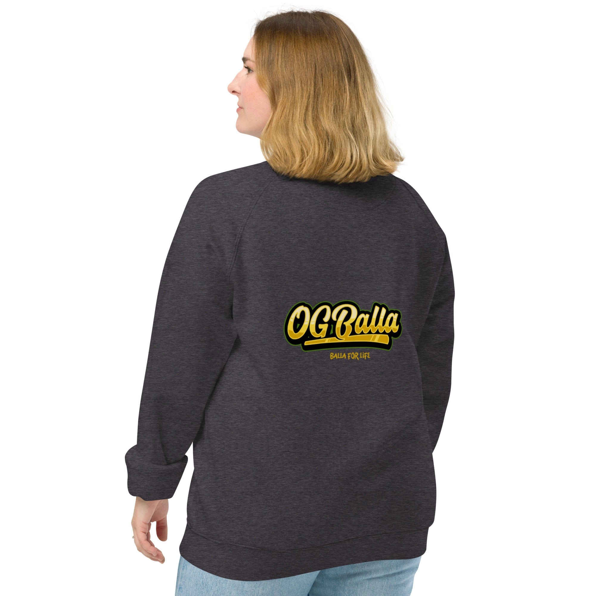 OGBALLA Young Buck Cannot Guard Me Unisex organic raglan sweatshirt - OGBALLA.com