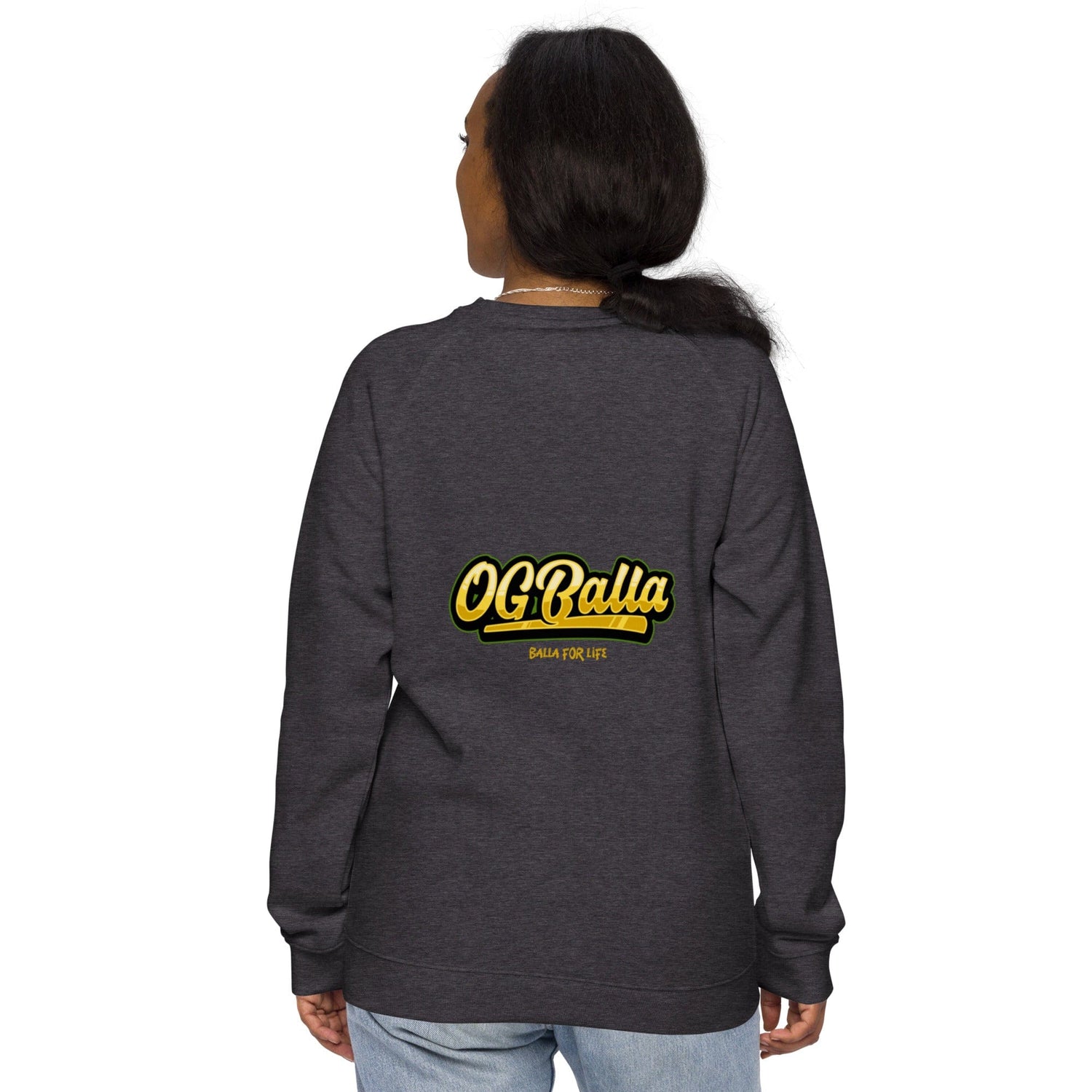 OGBALLA Young Buck Cannot Guard Me Unisex organic raglan sweatshirt - OGBALLA.com