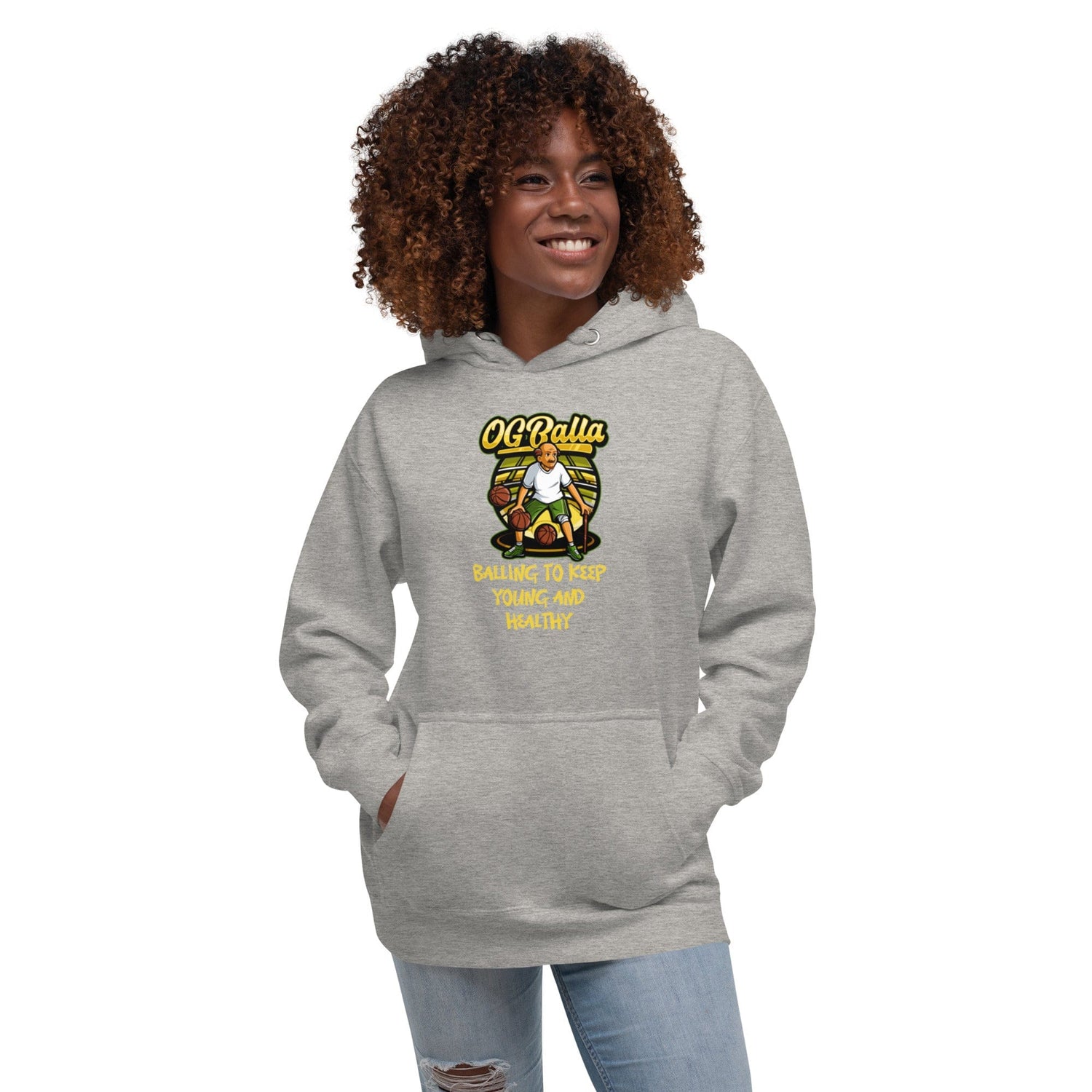 OGBALLA Balling to Keep Young and Healthy Unisex Hoodie - OGBALLA.com