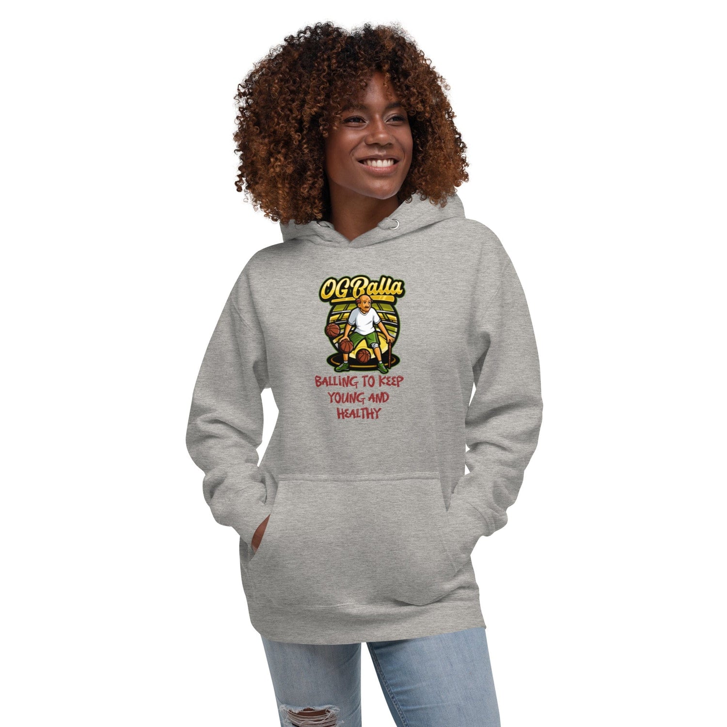 OGBALLA Balling to Keep Young and Healthy Unisex Hoodie - OGBALLA.com