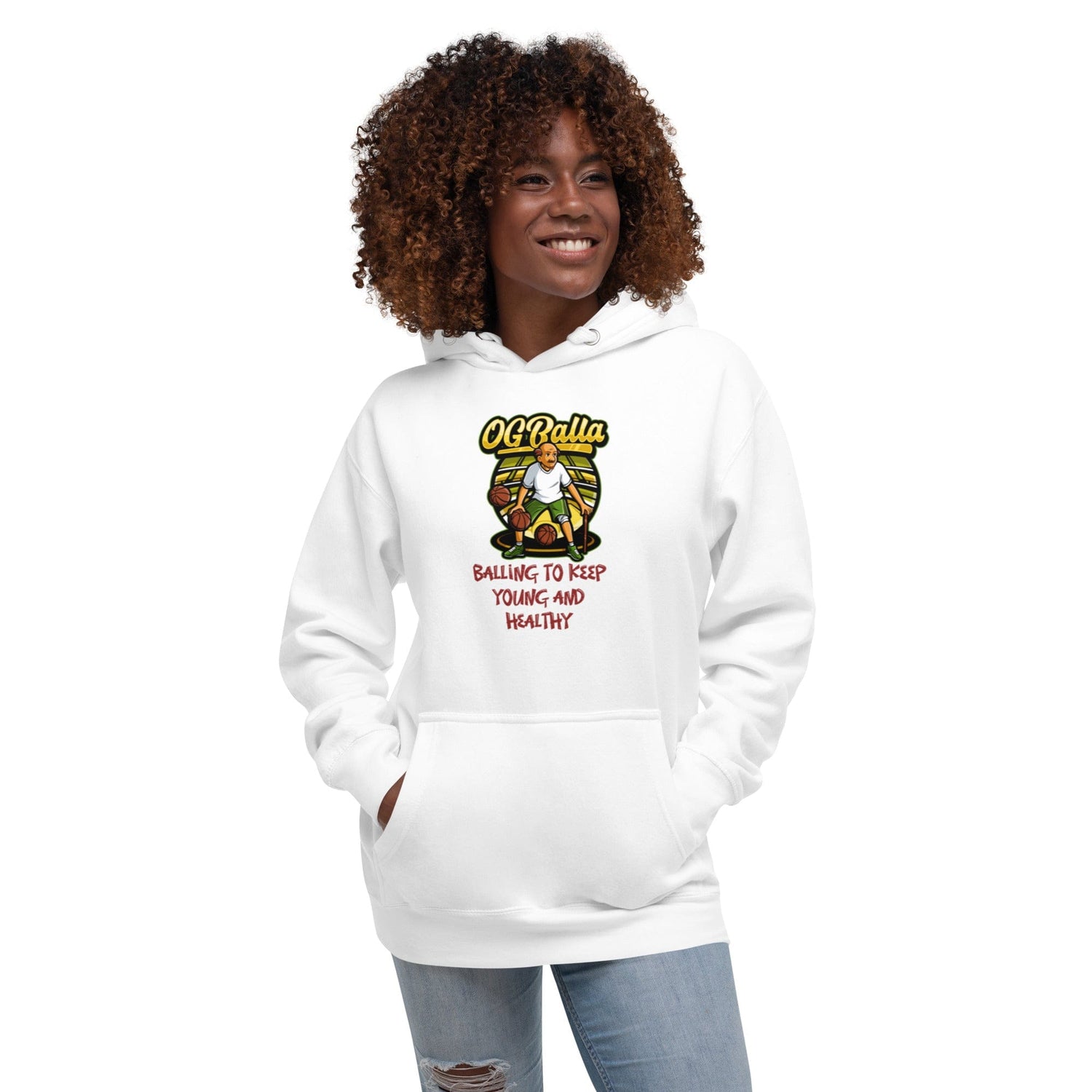 OGBALLA Balling to Keep Young and Healthy Unisex Hoodie - OGBALLA.com